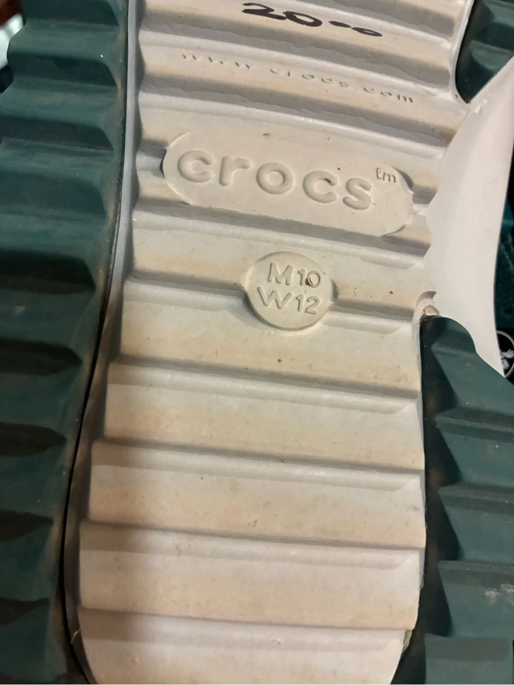 [CROCS] Classic Hiker Clog Multi Blue Men 10 Women 12 Unisex Shoe Ultra Light